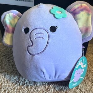 Squishmallow Anjali Lavender Elephant